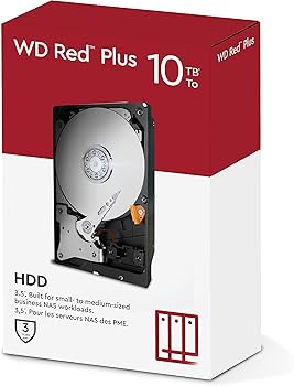 Disco Duro interno WD RED PLUS 10TB WD101EFBX 7200RPM 3.5" 256MB para NAS - Image 3